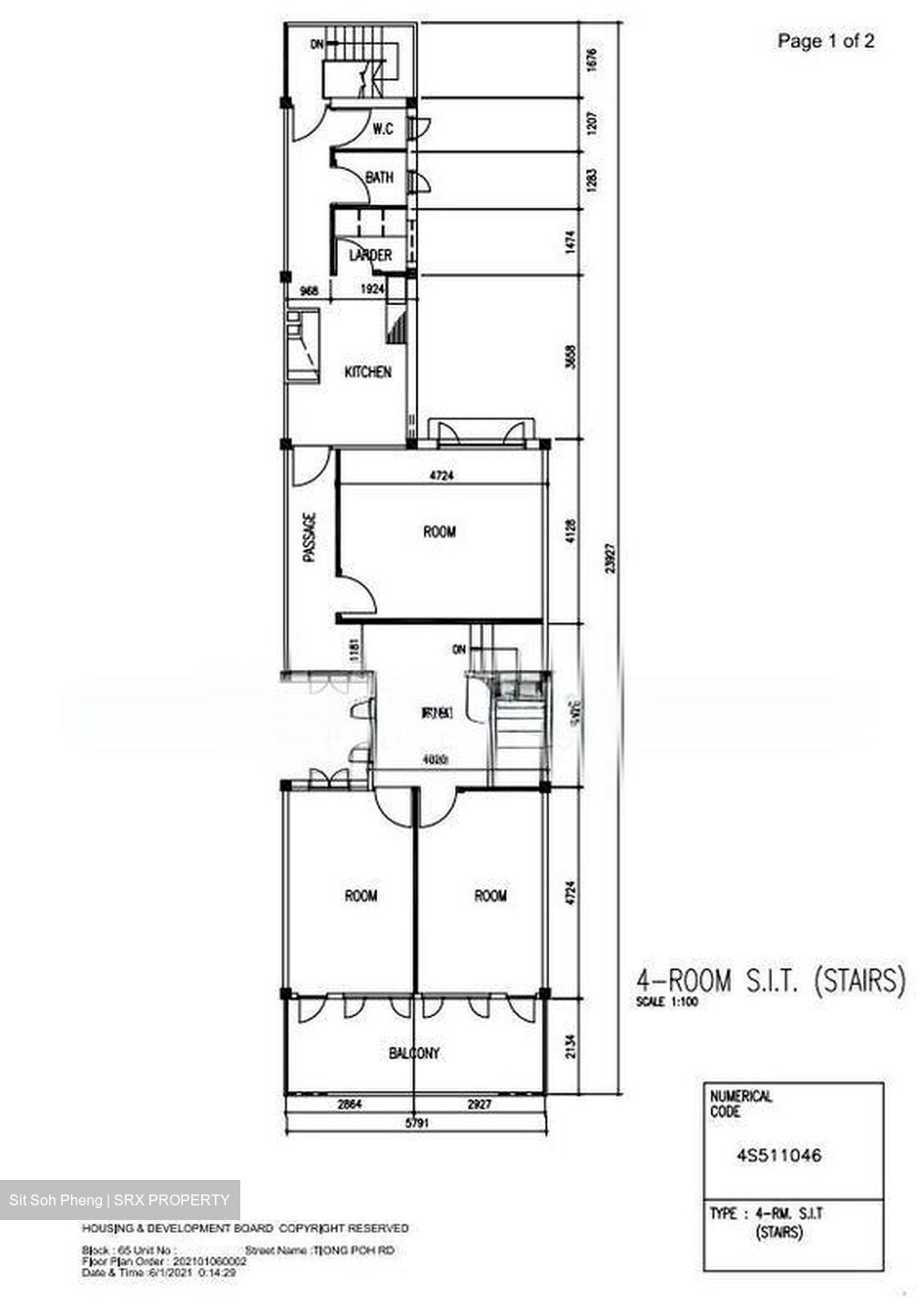 Tiong Bahru Estate (D3), Apartment #519020481